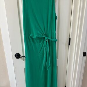 layered ruffle dress with sleeves Oceana Layered Ruffle Maxi Dress White L